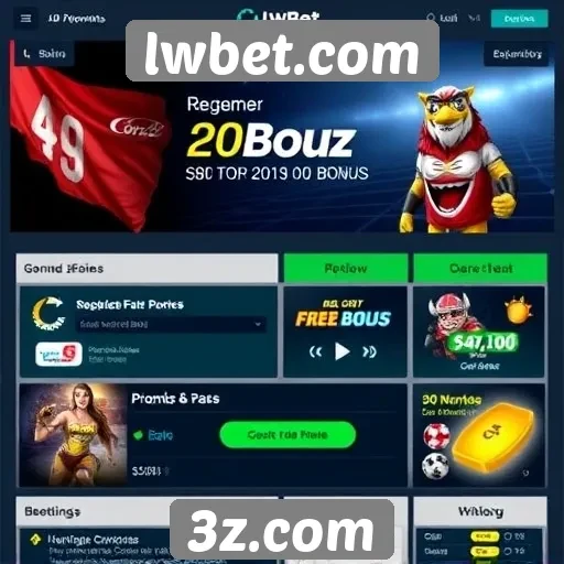 Promoções e bônus disponíveis em lwbet.com